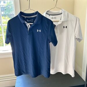 Under Armour boys golf polo shirt. YXL